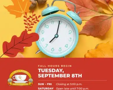 Fall Hours Begin 2026