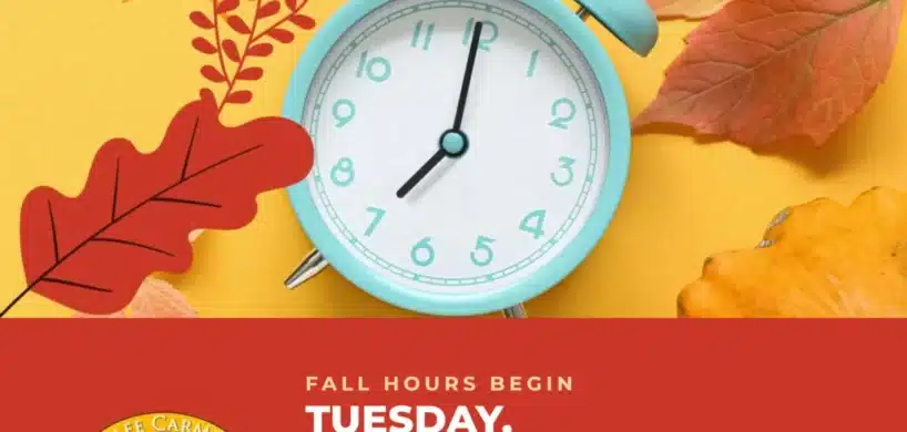 CC - Fall Hours Begin